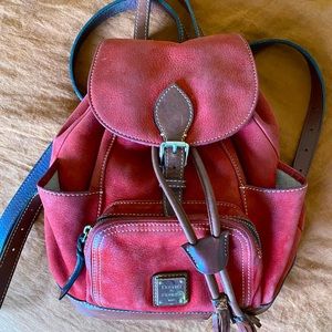 Vintage Dooney & Burke Leather Backpack